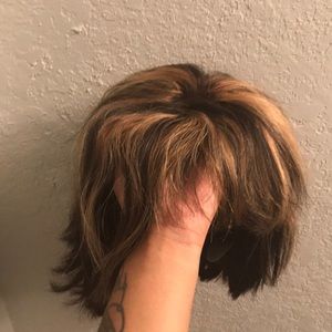 Human hair custom wig